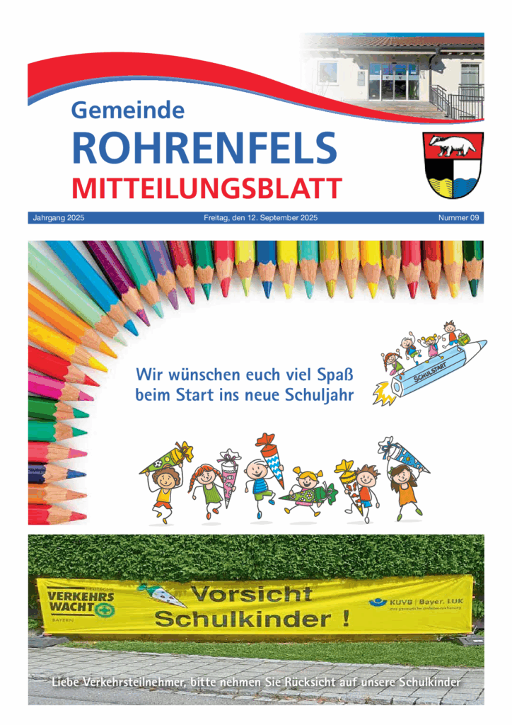 Gemeindeblatt Rohrenfels 09/2025