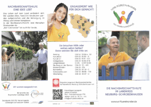 Flyer der Nachbarschaftshilfe Rohrenfels